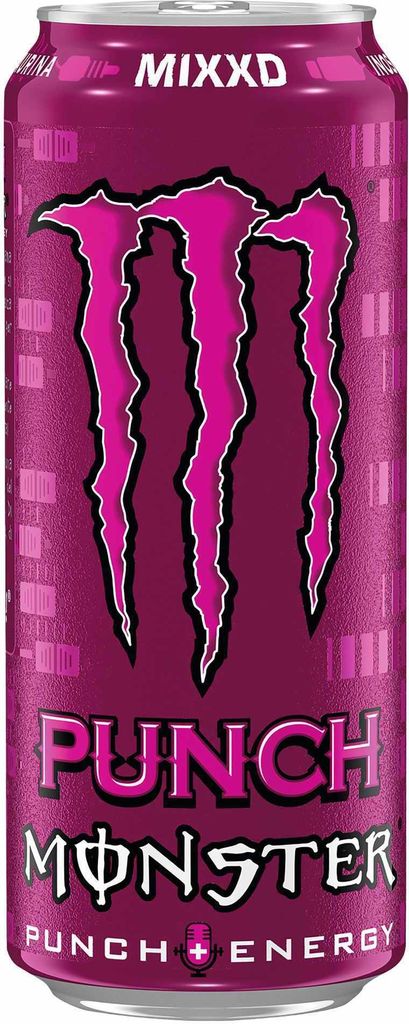 Lattina di Monster Energy Punch Mixxd da 0,5 l (vassoio da Immagine del prodotto 