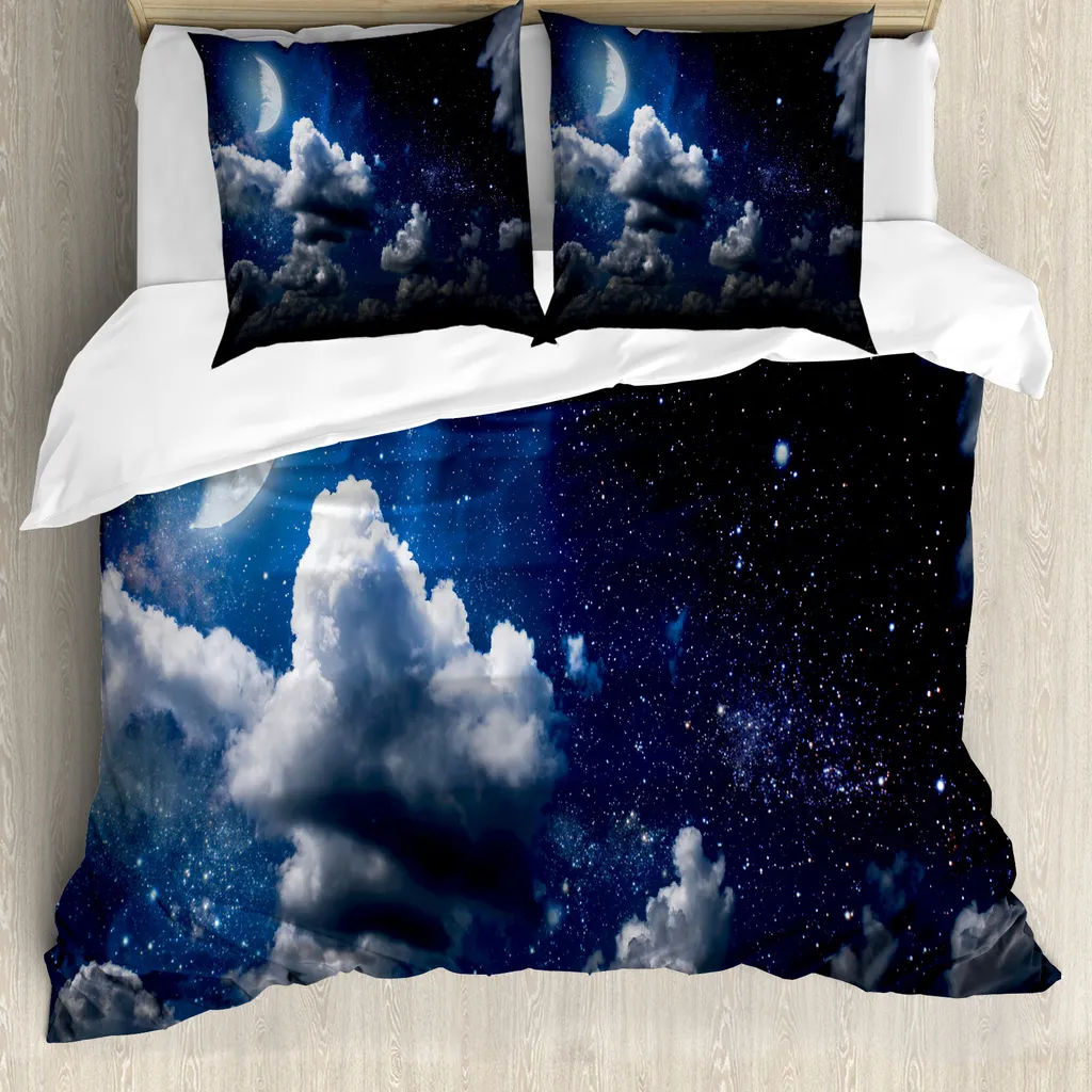 Occasione! Copripiumino ABAKUHAUS 155x220 Blu Notte - Prezzo Top