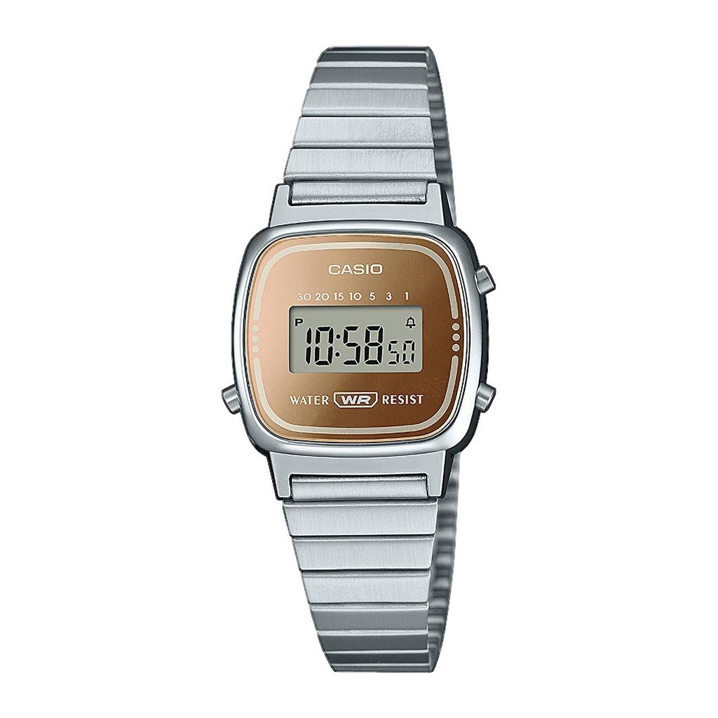 Casio Armbanduhr Vintage Damenuhr LA670WES-4AEF