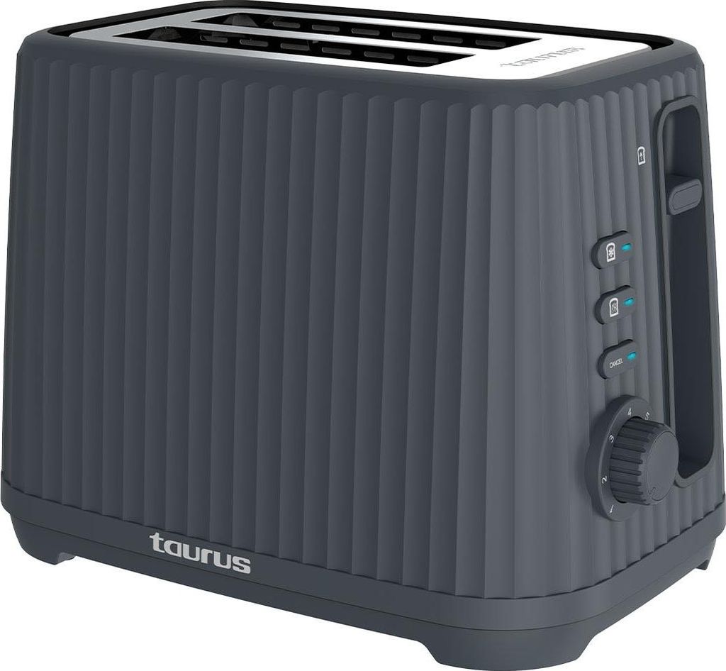 Taurus Jonic Toast Toaster 2 Scheiben 1150 W Schwarz