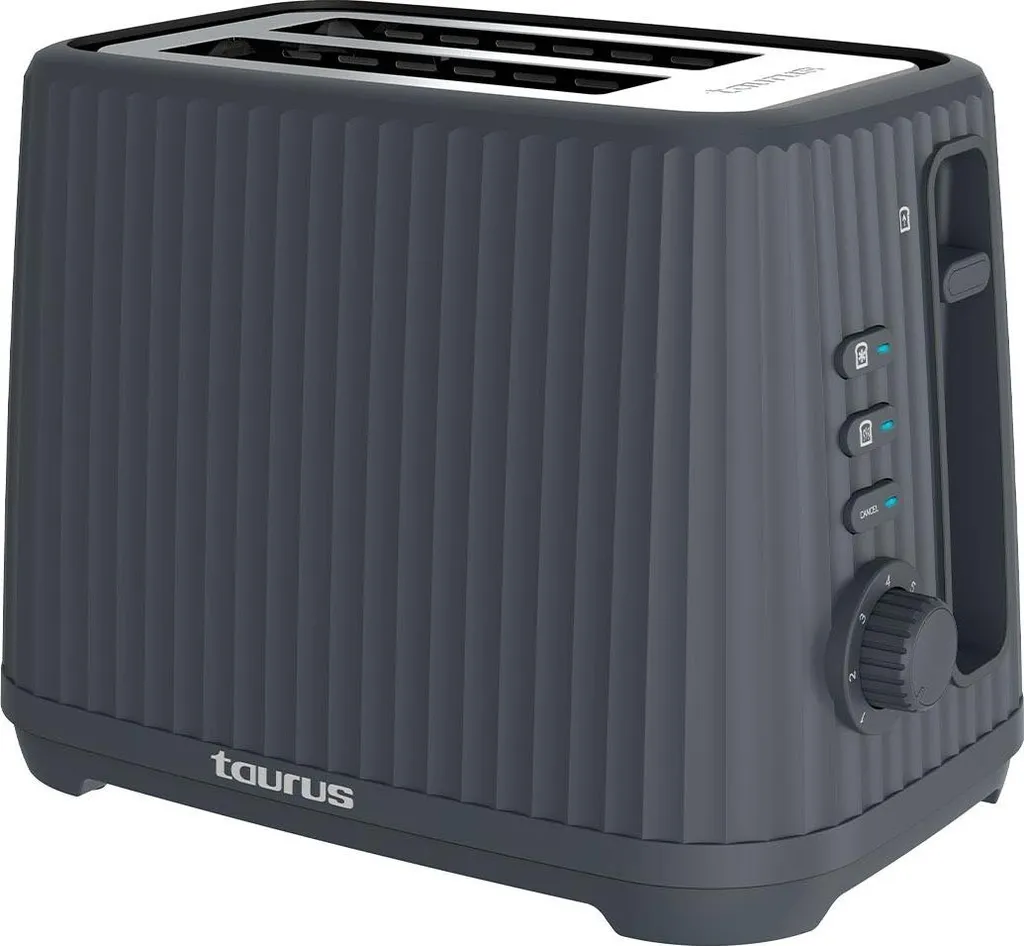 Grille-pain Taurus Jonic Toast noir 2 fentes : finissez-en avec le pain brûlé
