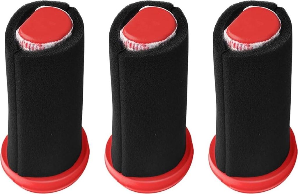 3er-Pack Filter 25,2 V/21,6 V für Akku-Staubsauger Bosch Flexxo Serie 4 Bbh32101 usw., ersetzen