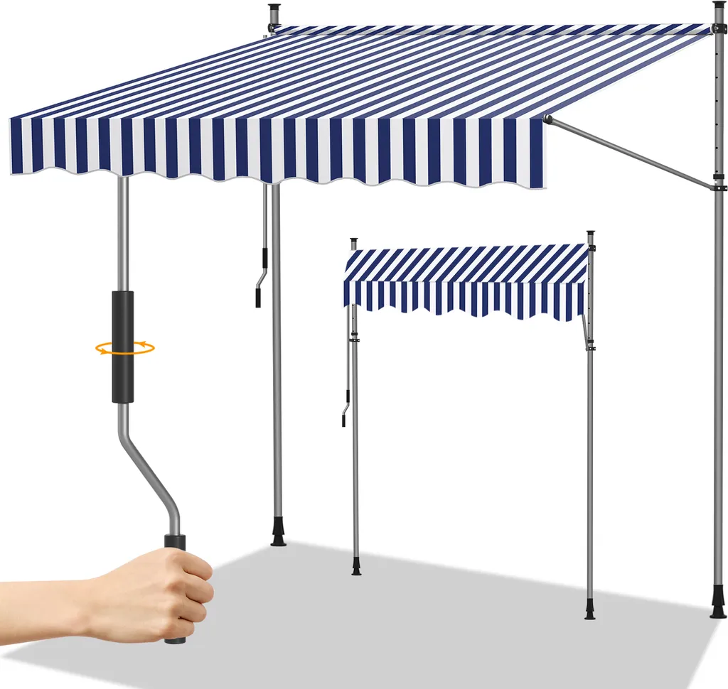 Tenda a Morsetto SWANEW 3x1.2m | Struttura Rinforzata e Anti-Pioggia