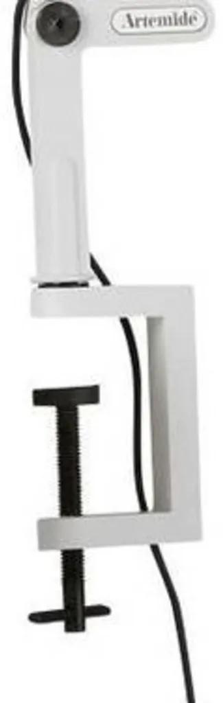 Lampe de Bureau Artemide Demetra Blanche 1744020A LED avec Tête Mobile