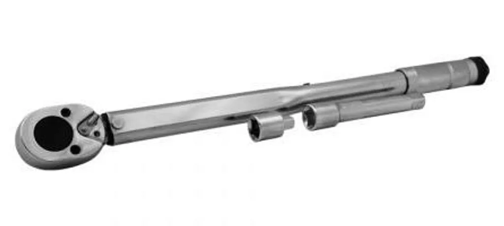 Clé Dynamométrique 1/2 Robuste avec Adaptateur 3/8 et Coffret de Soin