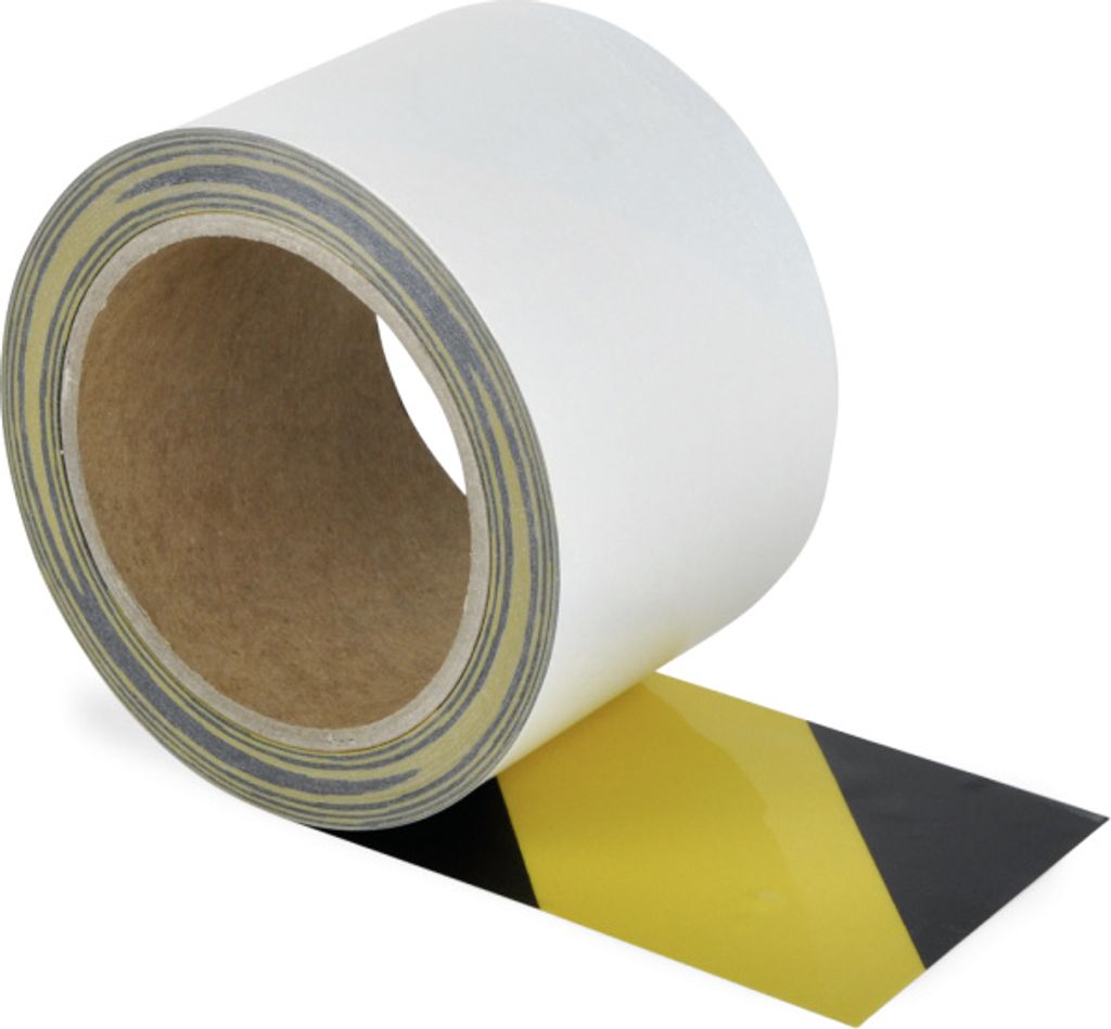 Schmutzresistentes Bodenmarkierungsband WT-5229, Polyester, g/s, 75 mm x 15 m