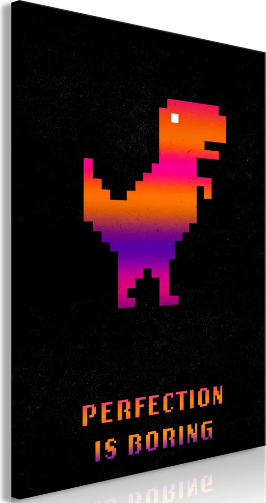 Offerta Quadro Bambini 40x60 - La perfezione è noiosa - Pronta Consegna
