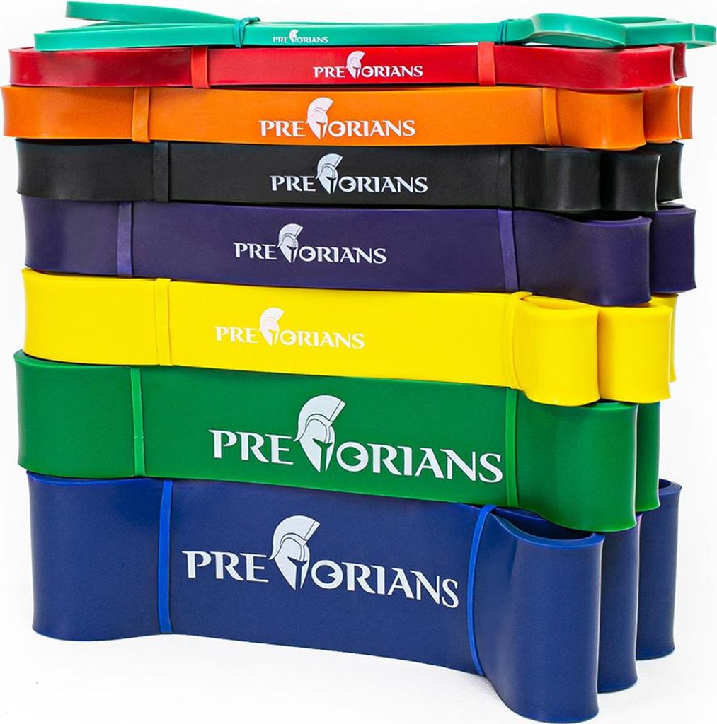 8er-Set Widerstandsbänder 208 cm, Powerband, Fitnessbänder, Gymnastikbänder für Workout, Fitness, Gym