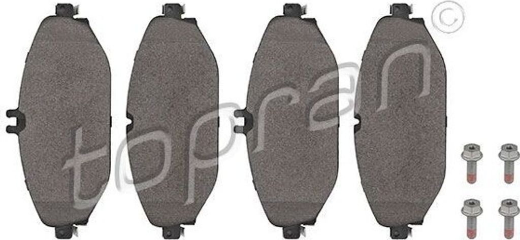TOPRAN 409 652 - OE 8 420 38 20 Bremsbeläge, Vorne für E-Klasse (S213), E-Klasse (W213), C-Klasse (S205), C-Klasse (C205), C-Klasse (W205)