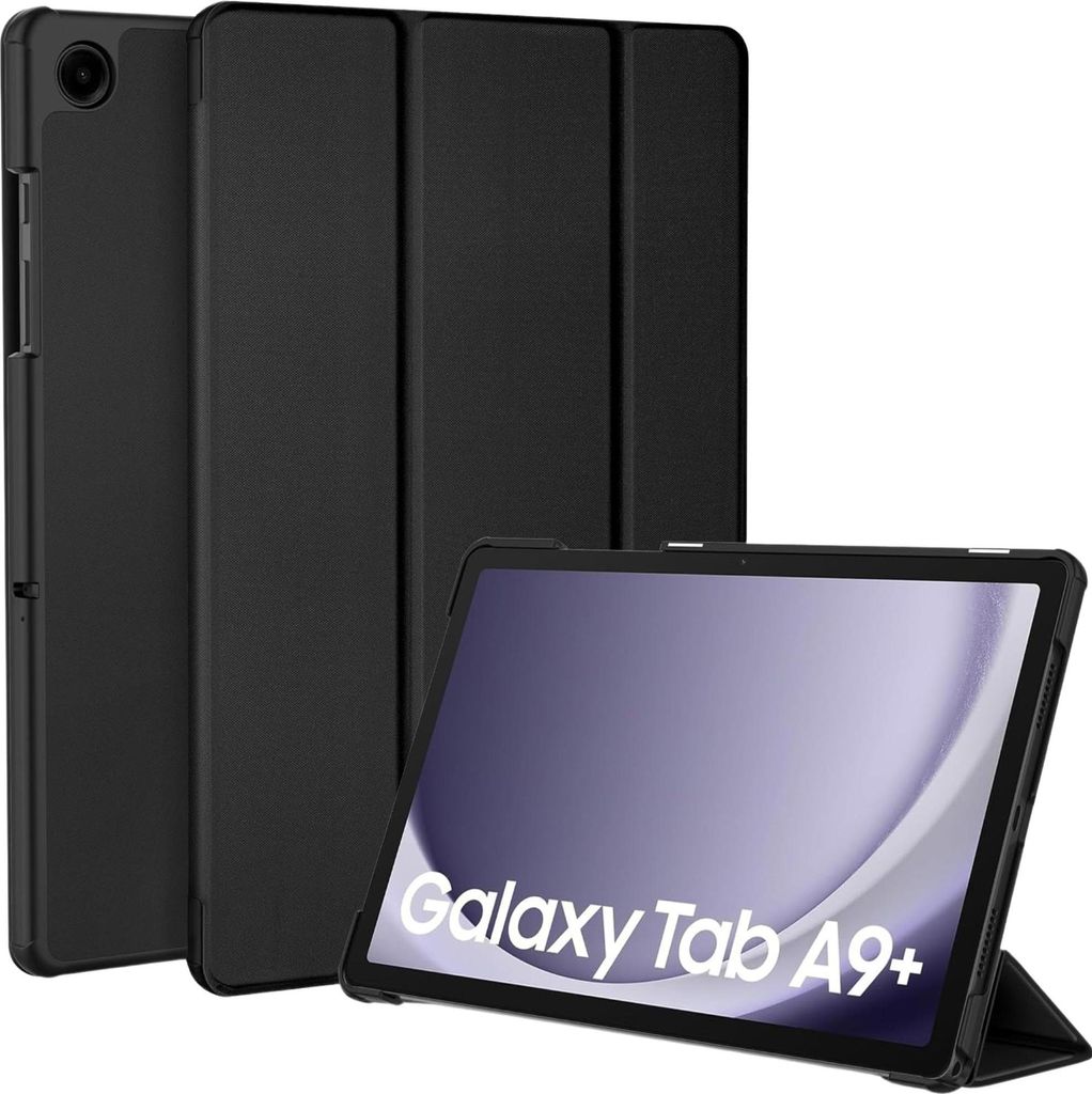 Hülle für Samsung Galaxy Tab A9 PLUS 2023 -  Schwarzes Produktbild 