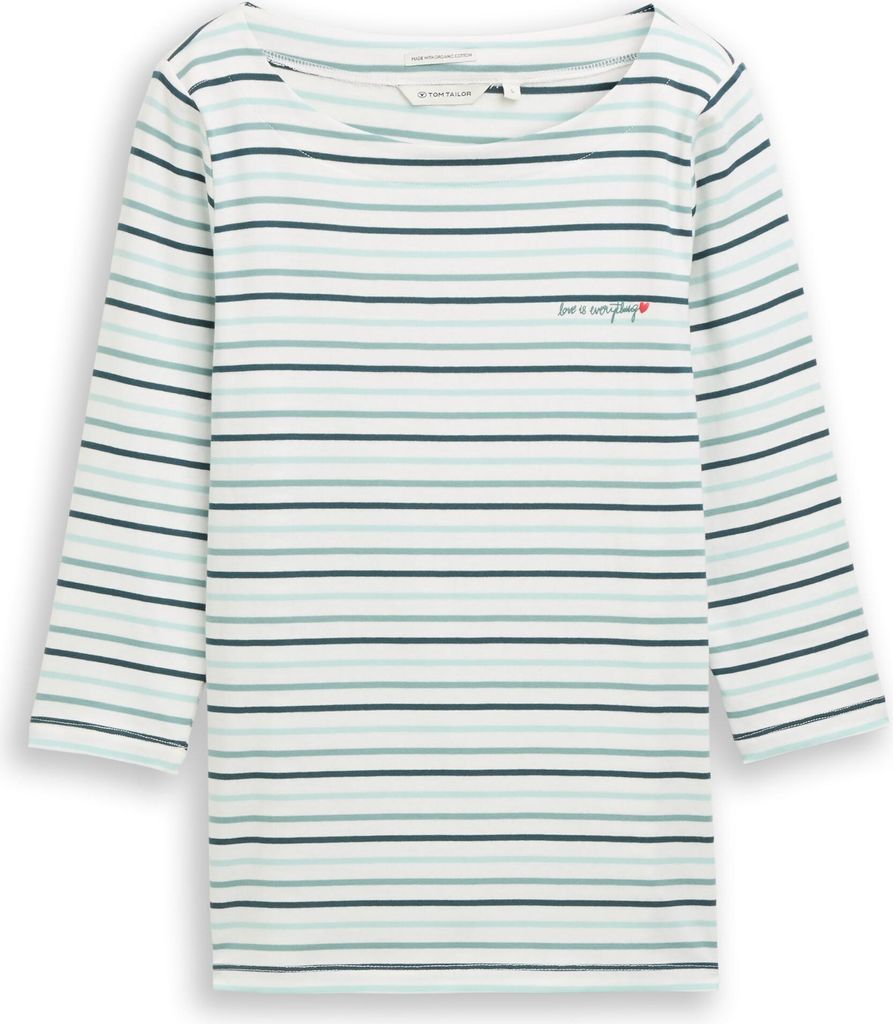 Langarmshirt mit Streifenmuster