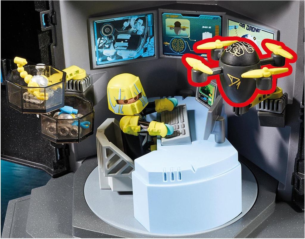 PLAYMOBIL 9250 - Centre De Comando Du Dr. Drone FIC9250 Playmobil EUR 26,00 - FR