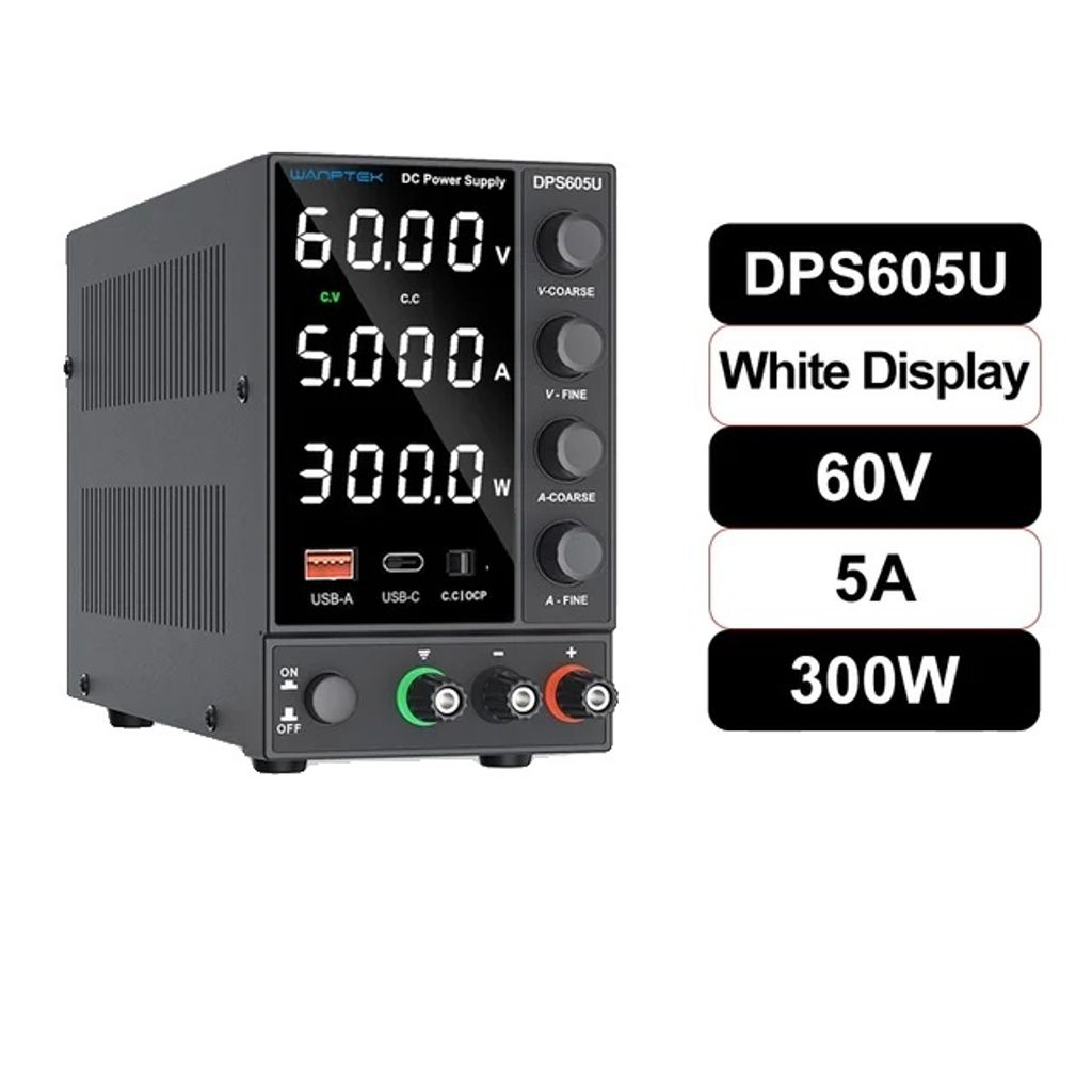 DC-Netzteil, einstellbare Ausgangsspannung, digitale Anzeige, NEUER DPS605U, 220V