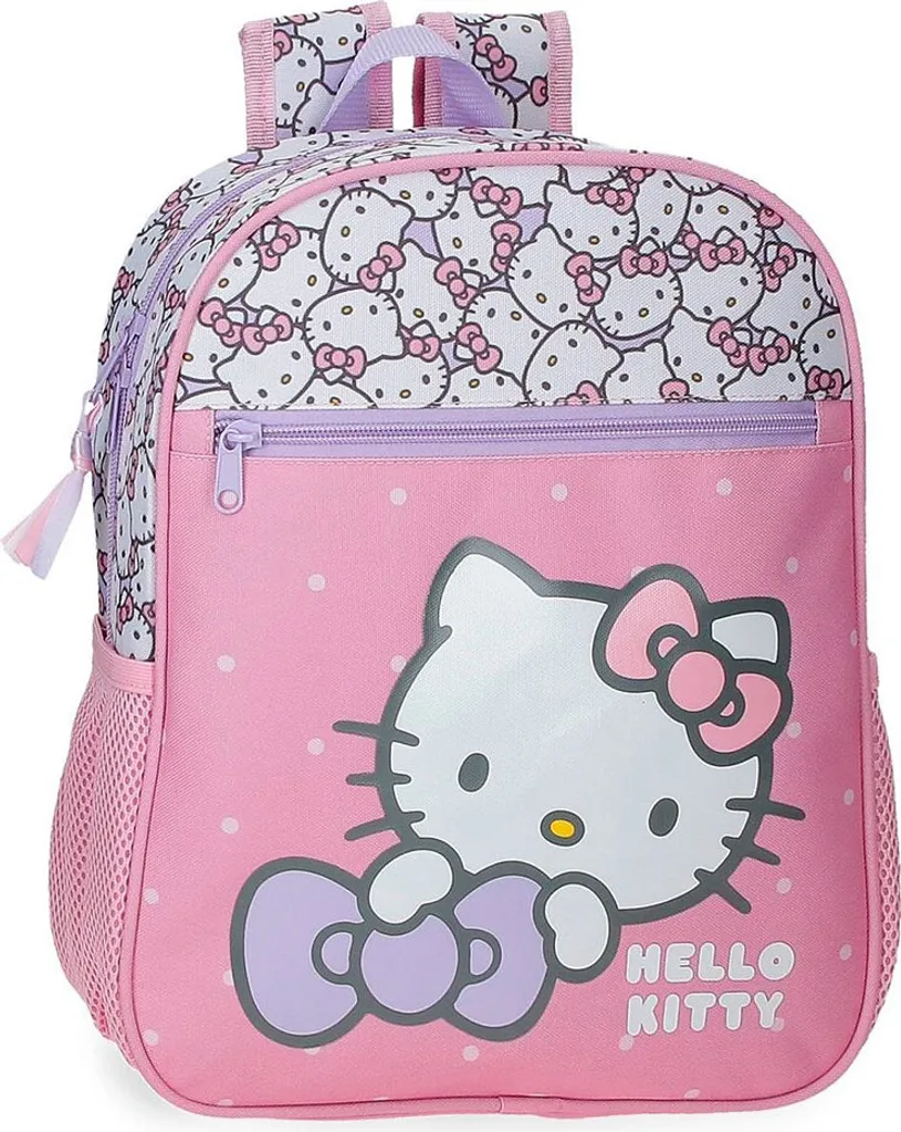 Zaino Hello Kitty 33cm Originale Sanrio - Rosa - Alta Qualità - 1