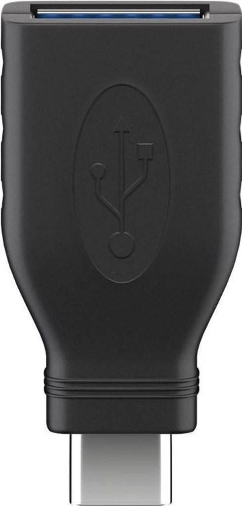Goobay 45395 cable gender changer USB-C USB-A Black Produktbild 