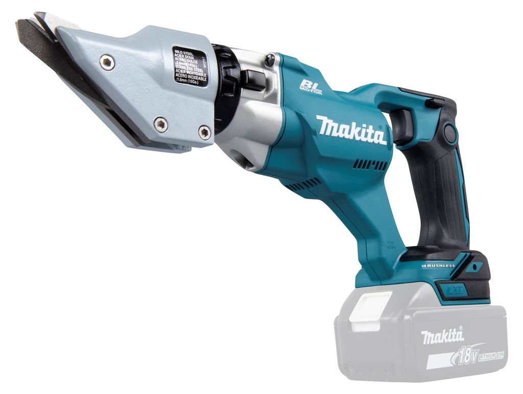 Makita DJS200Z, 2 mm, 3000 RPM, Schwarz, Blau, LED, 18 V, Produktbild 