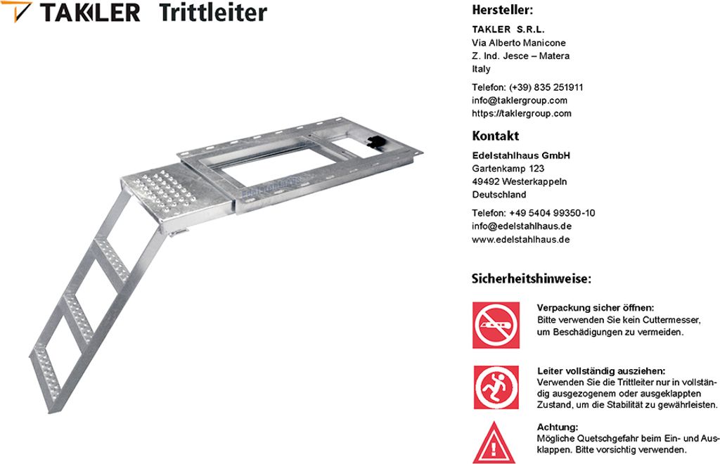 Ausziehleiter 2 Stufen Für Anhänger Und LKWs | Leitern