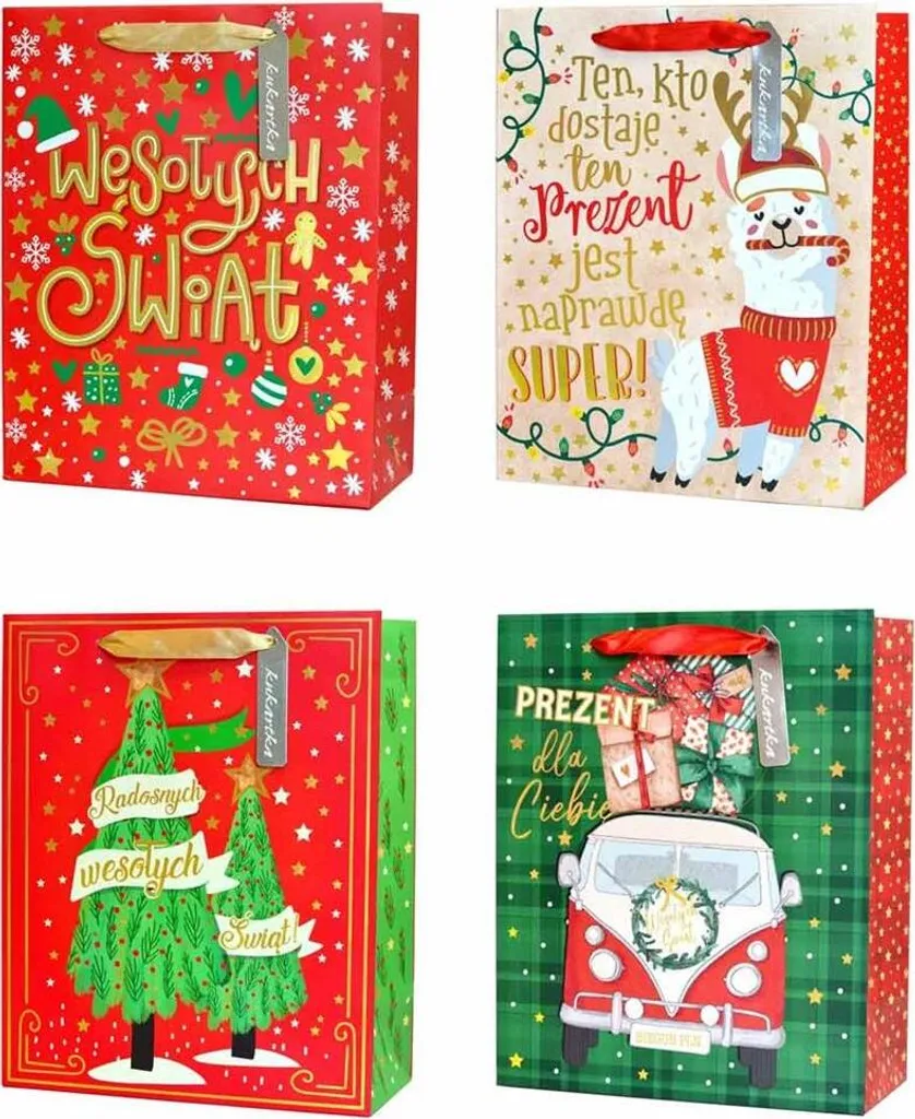 Sac Cadeau Noël Robuste Z618 : Finis les Papiers Déchirés et Fragiles