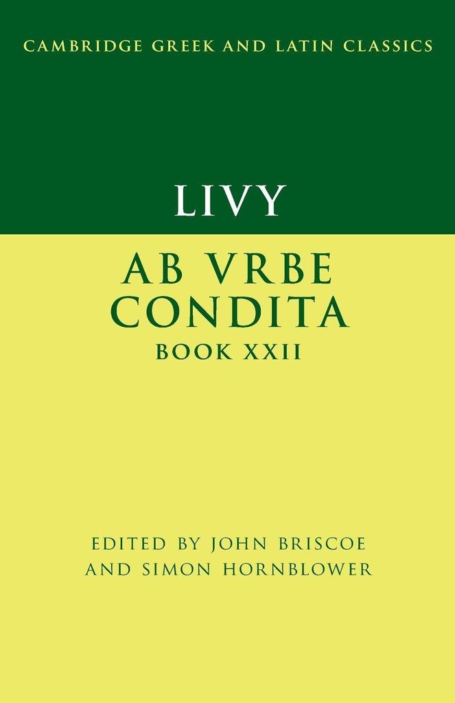 Livy: AB Urbe Condita Book XXII