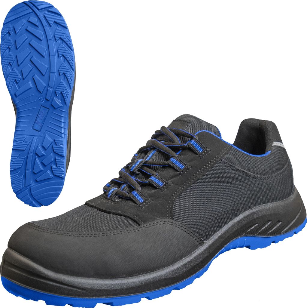 NITRAS Sicherheitsschuhe 7435 SOLID STEP S3 blau Gr. 48