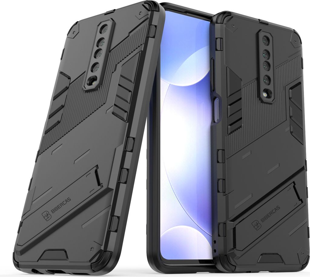 LaimTop Armor Hülle für Xiaomi Poco X2 / Redmi K30, Hybrid PC TPU Bumper Stoßfestes Schutzhülle mit Standfunktion für Xiaomi Poco X2 / Redmi K...