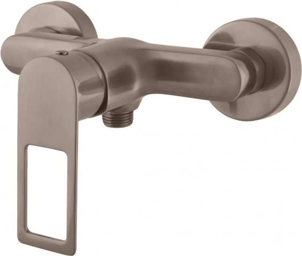 Miscelatore Doccia NIL Grigio Metallo PVD Slezák-RAV Spazzolato - 2