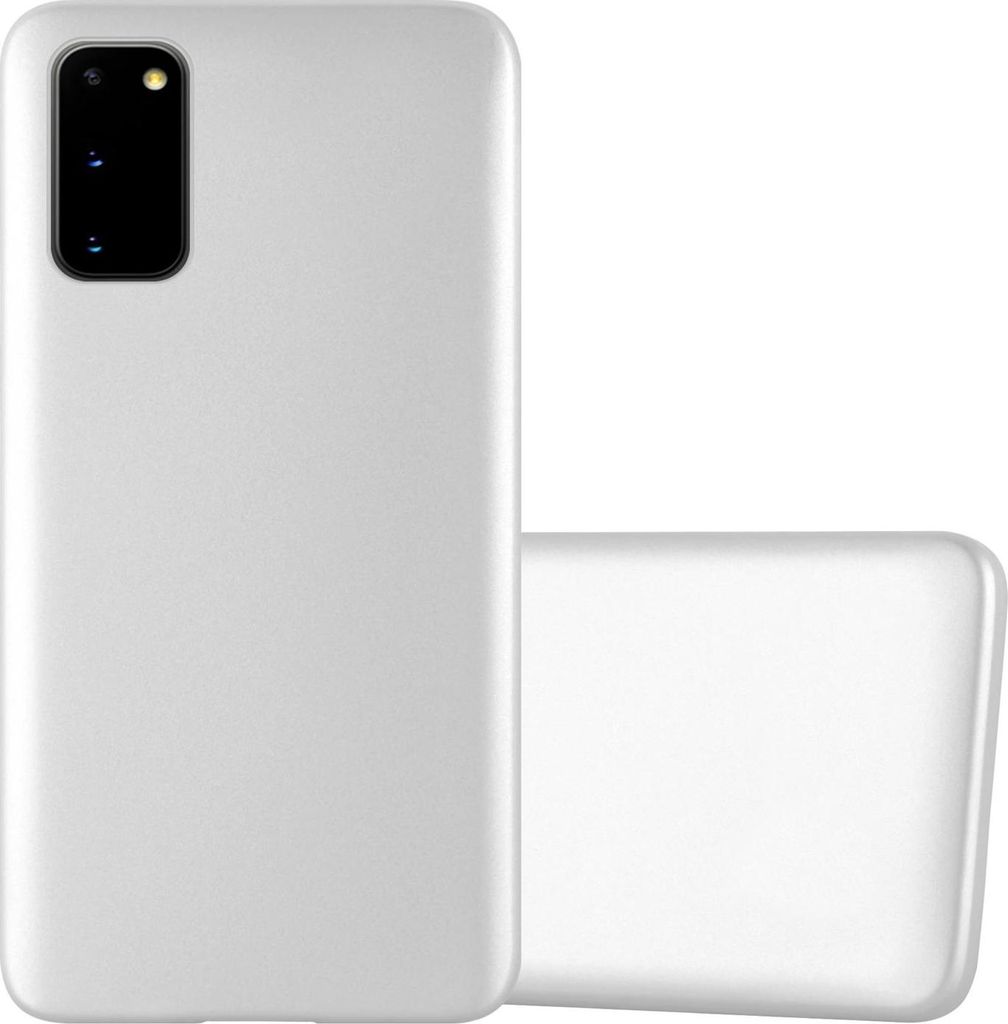 Cadorabo Schutzhülle für Samsung Galaxy S20 Hülle in Silber Produktbild 