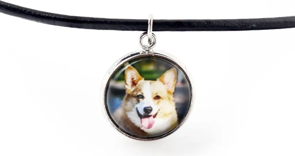 Gioielli Corgi Cardigan Art-Dog: Set Regalo Collana Orecchini Bracciale - 4