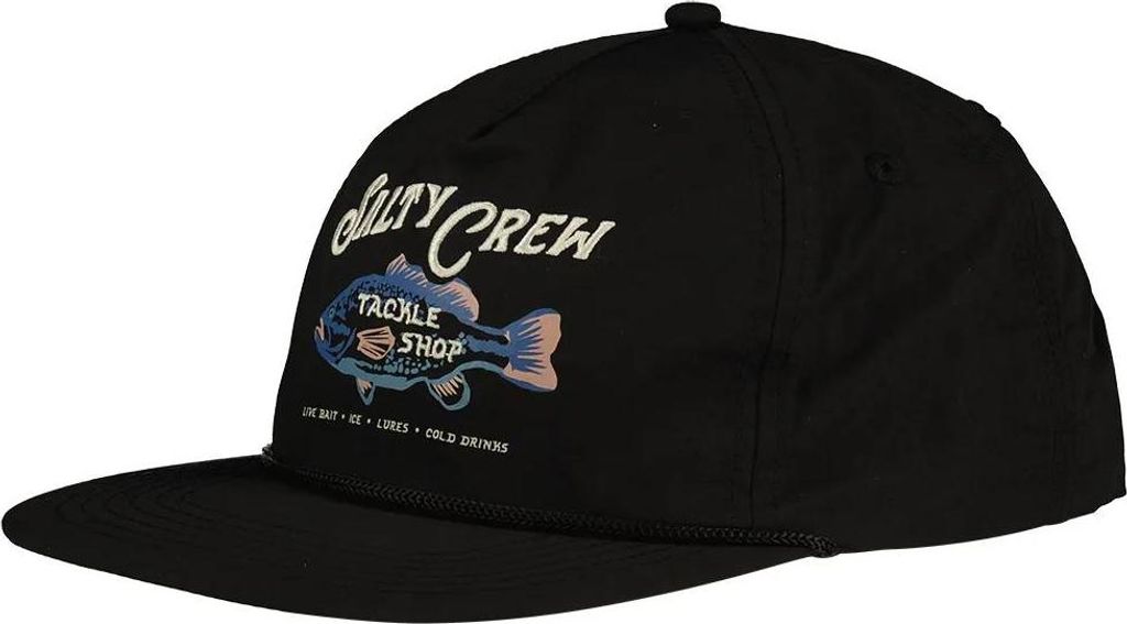 Salty Crew Crafted Snapback Kappe Schwarz Herren,Damen Schwarz One Size