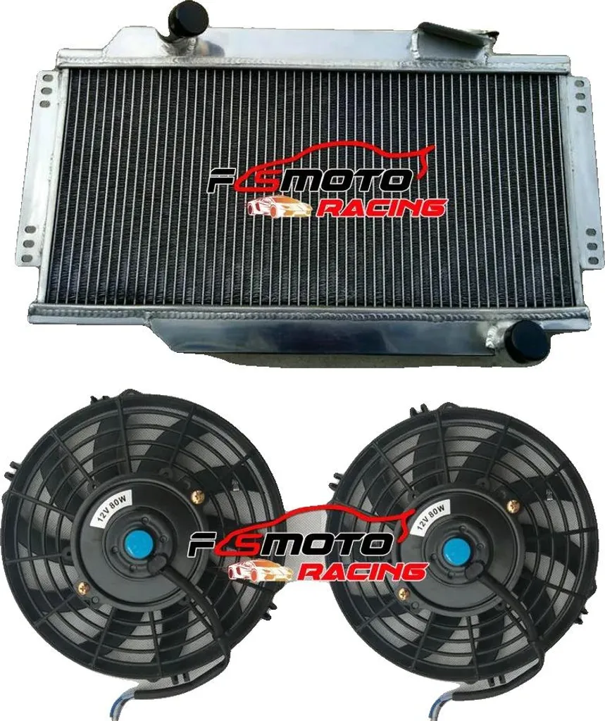 Solution Anti-Surchauffe Radiateur Aluminium 2 Rangs et Ventilateur