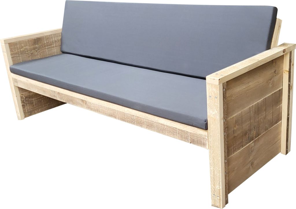 Wood4You Gartenbank Holz "Vlieland" - Wetterfest Massivholz Produktbild 5