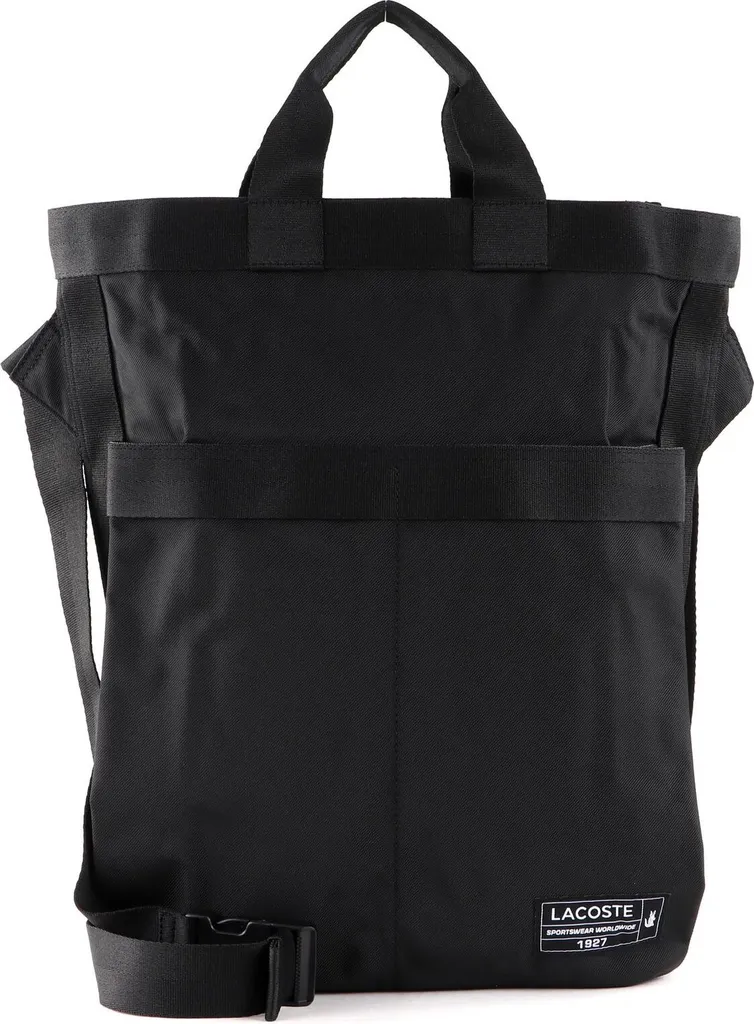 Sac à main Lacoste Outdoor Croc Noir : fini le désordre dans votre sac