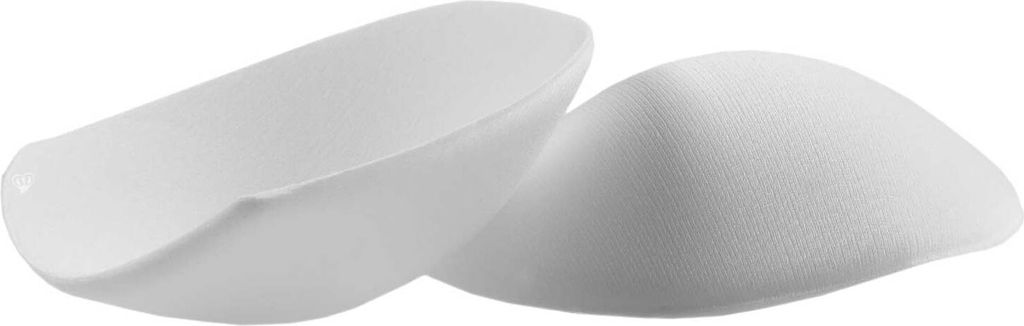 1 Paar BH-Schalen mit Push-up Effekt, Einlagen, verschiedene Größen, weiß, Größe:36B