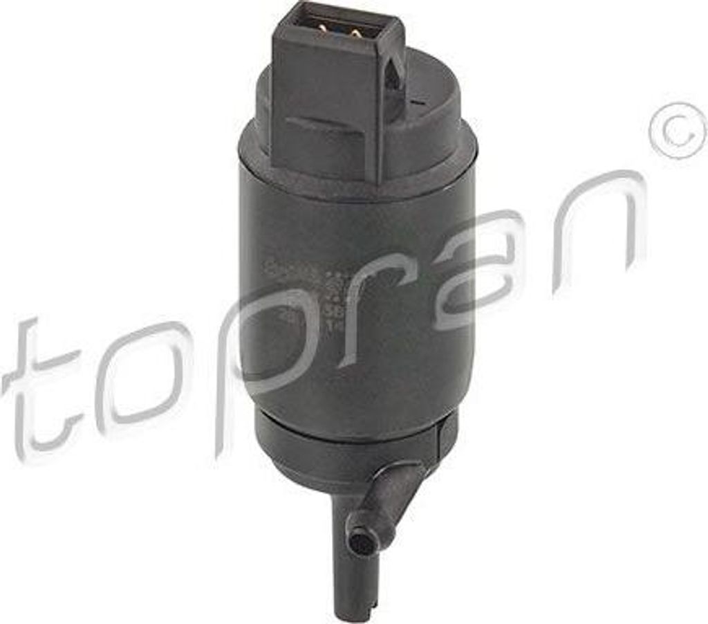 TOPRAN 103 158 Scheibenwaschpumpe OE 6000628403 kompatibel mit Boxer, Bipper, Vectra, Tigra, Omega, Corsa C, Combo, Astra H, Astra G, Qubo, Linea, ...