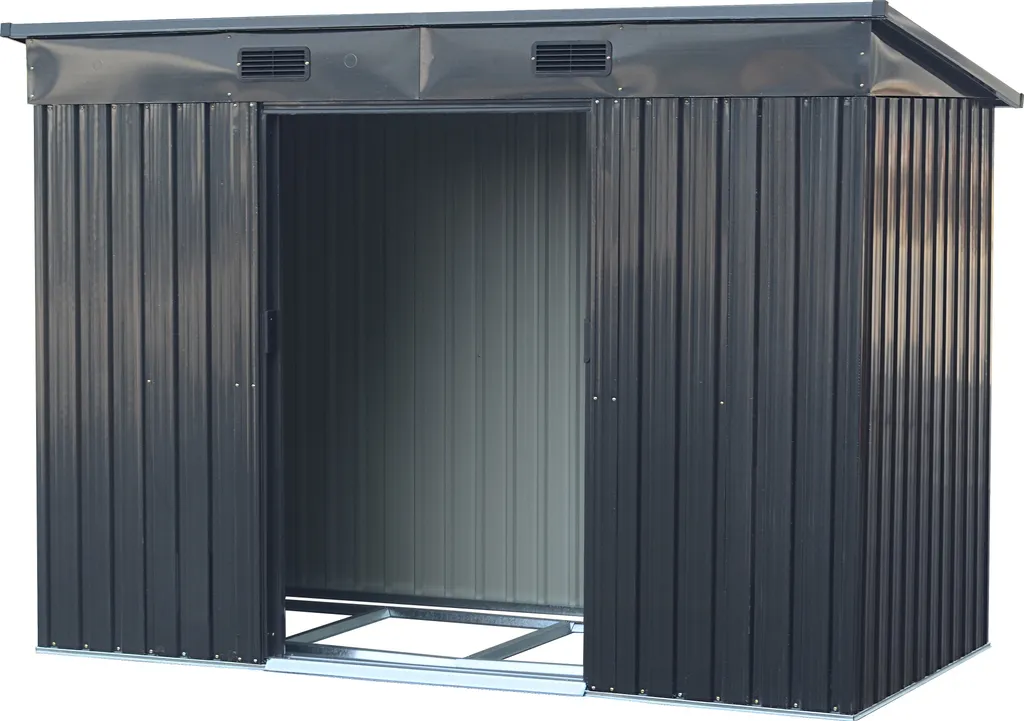 Abri de Jardin en Acier Galvanisé TEPRO 7707 Mulit Shed L Monopente