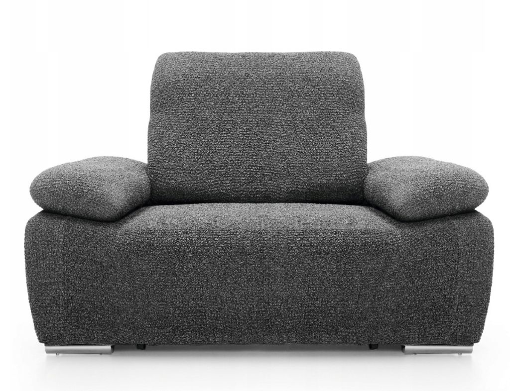 SUPERIOR flexibler Sitzbezug, weich, bequem, anpassungsfähig, schützt vor Krallen und Fell (grau, sessel)