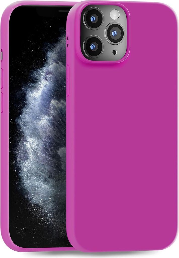 MyGadget Handyhülle Für IPhone 11 Pro Max – Slim Silikon Case, Matt Rot, Stoßfest & Kratzfest