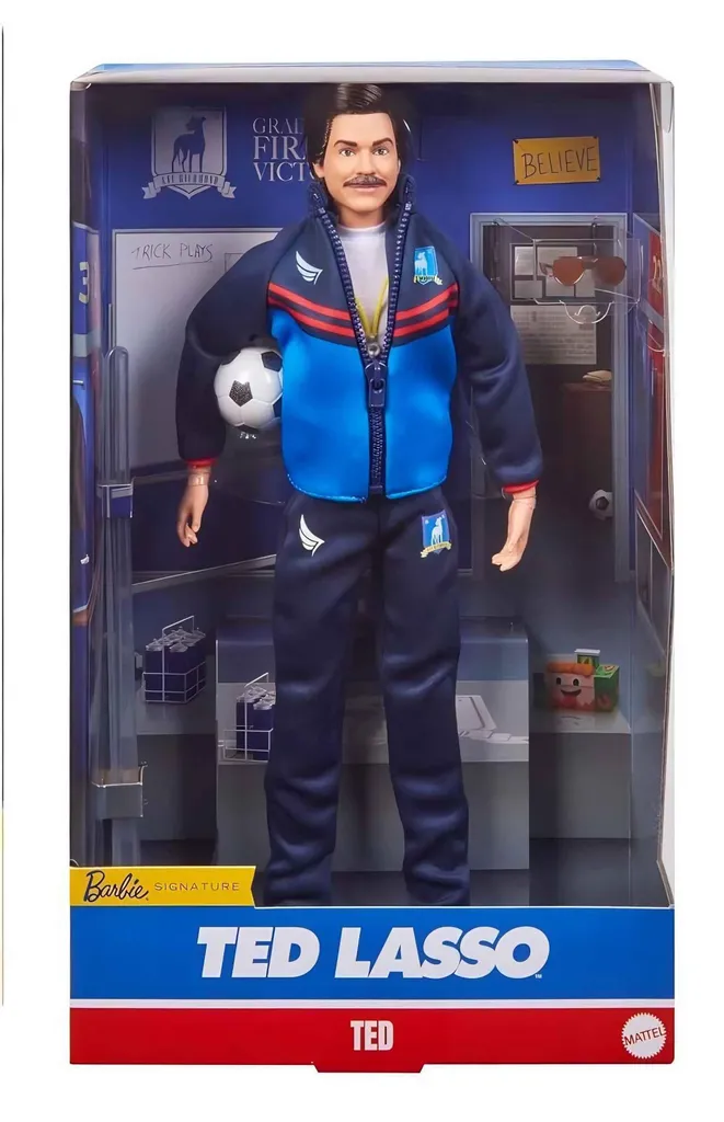 Barbie Ted Lasso Signature HJW91 en Survêtement Officiel AFC Richmond