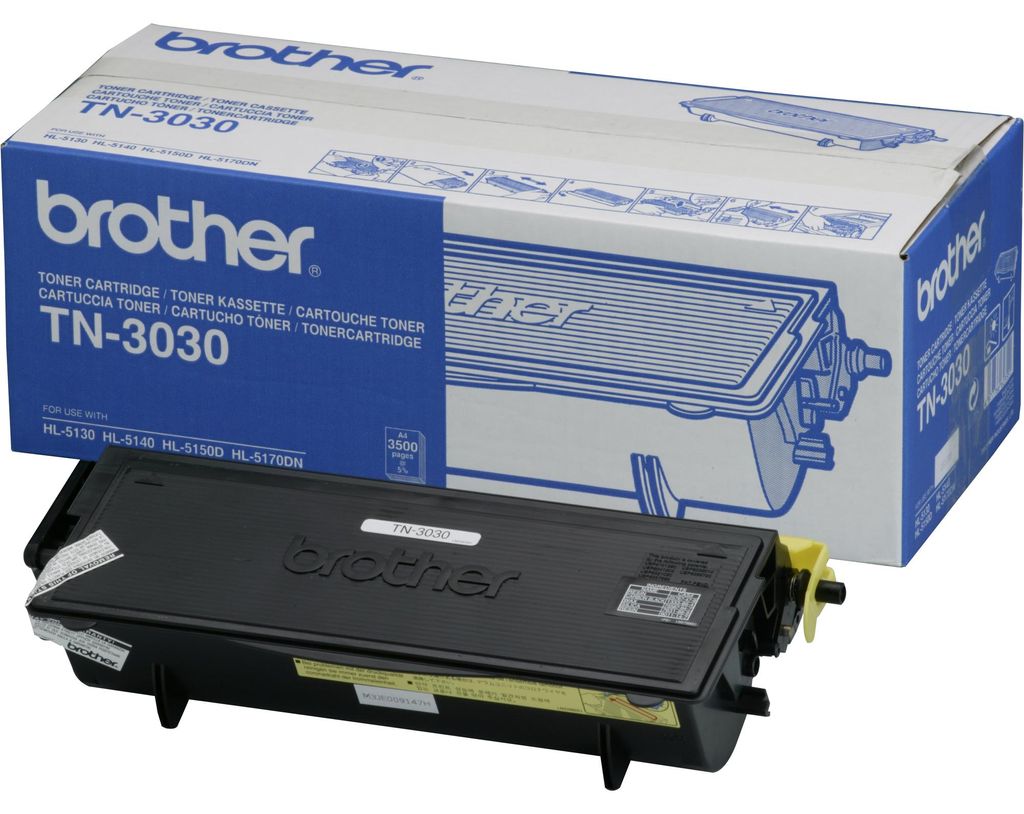 Brother TN-3030, 3500 Seiten, Schwarz, 1 Stück(e) Produktbild 