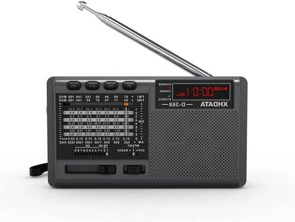 Radio Portable de Voyage AM FM SW Idéale Extérieur Bluetooth et Musique