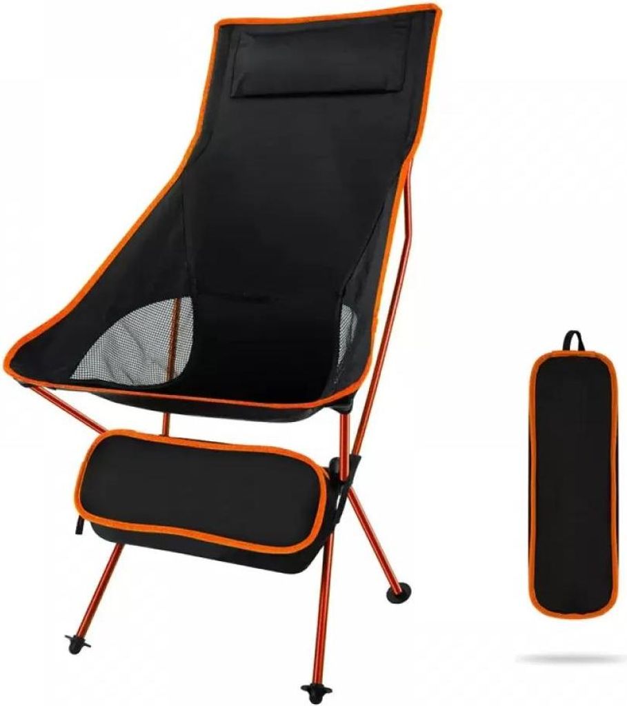 Campingstuhl Ultraleicht,Faltbar Angelstuhl,Outdoor Klappstuhl Mit Tragetasche