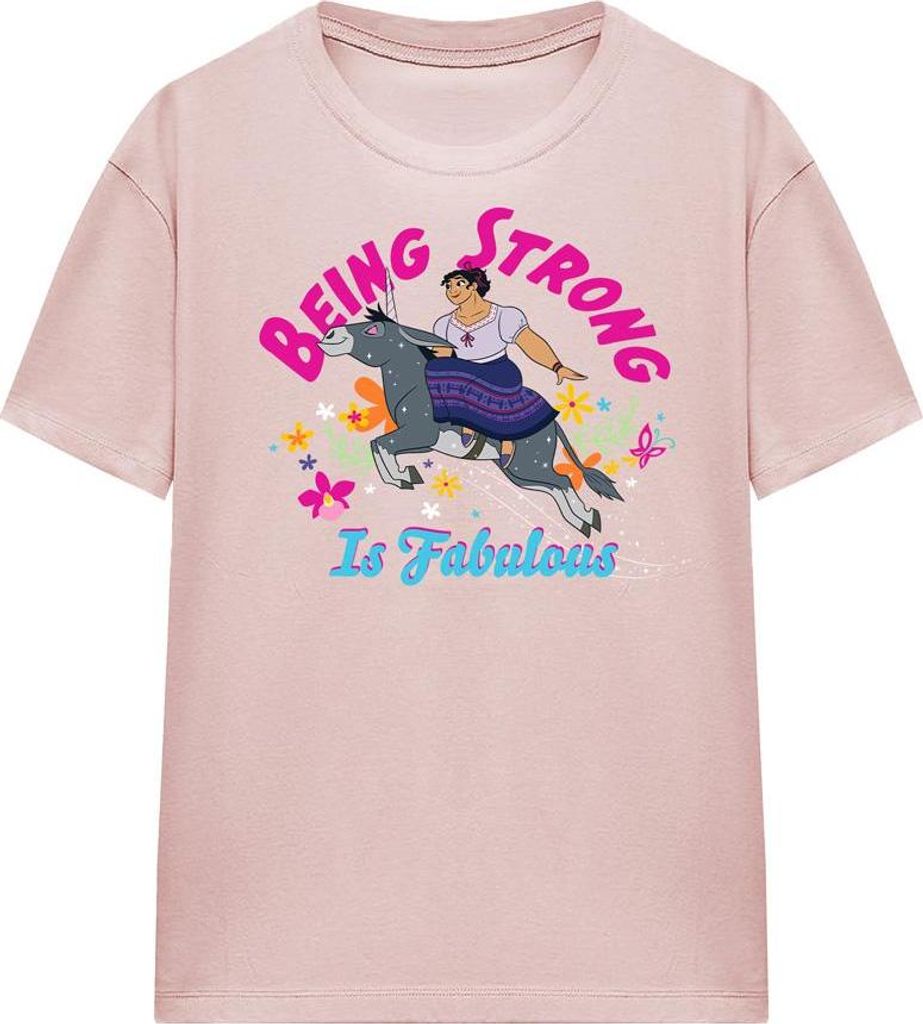Encanto - "Being Strong Is Fabulous" T-Shirt für Damen TV25826 (L) (Pink)