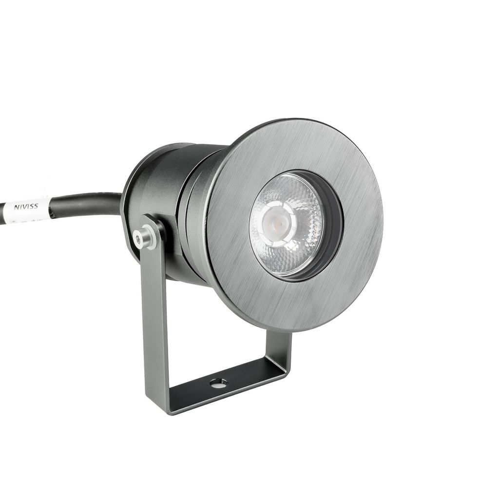 NIVISS Spot LED de piscine 6W 30° 12/24V Blanc Chaud 3000K Image du produit 