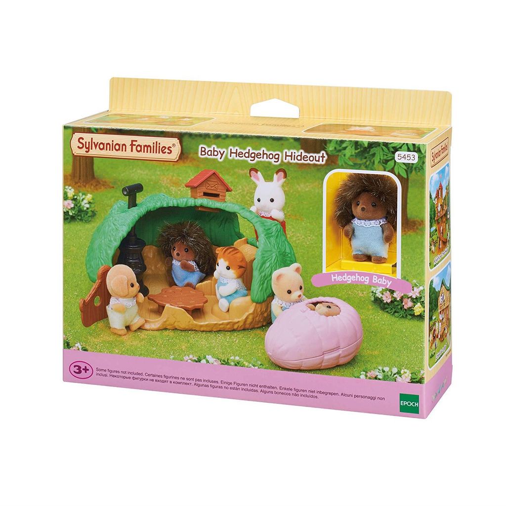 Sylvanian Families 5453 Baby Igelhöhle - Puppenhaus Spielset