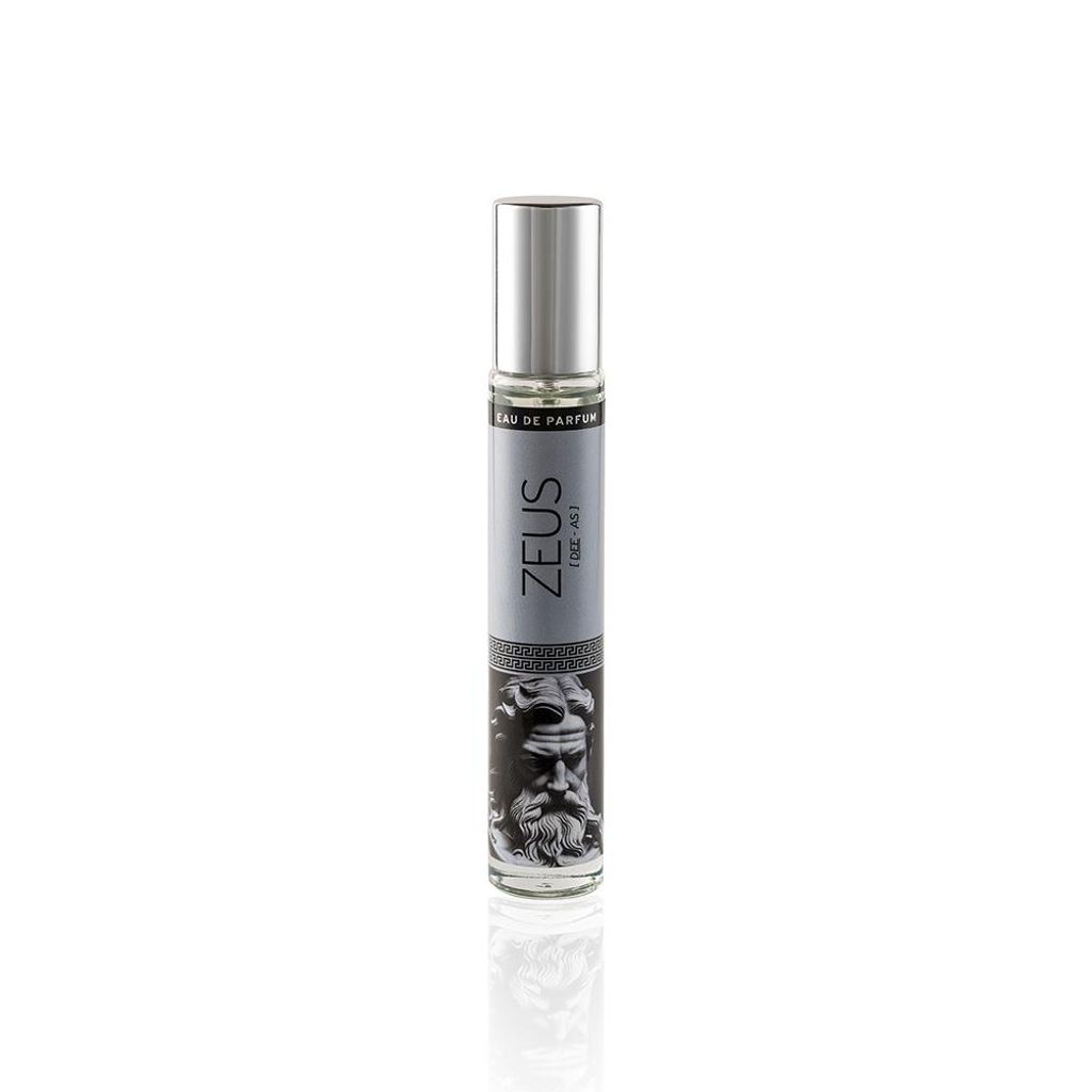 Zeus Greek Mythology Eau de Parfum für Herren mit Amber & Produktbild 