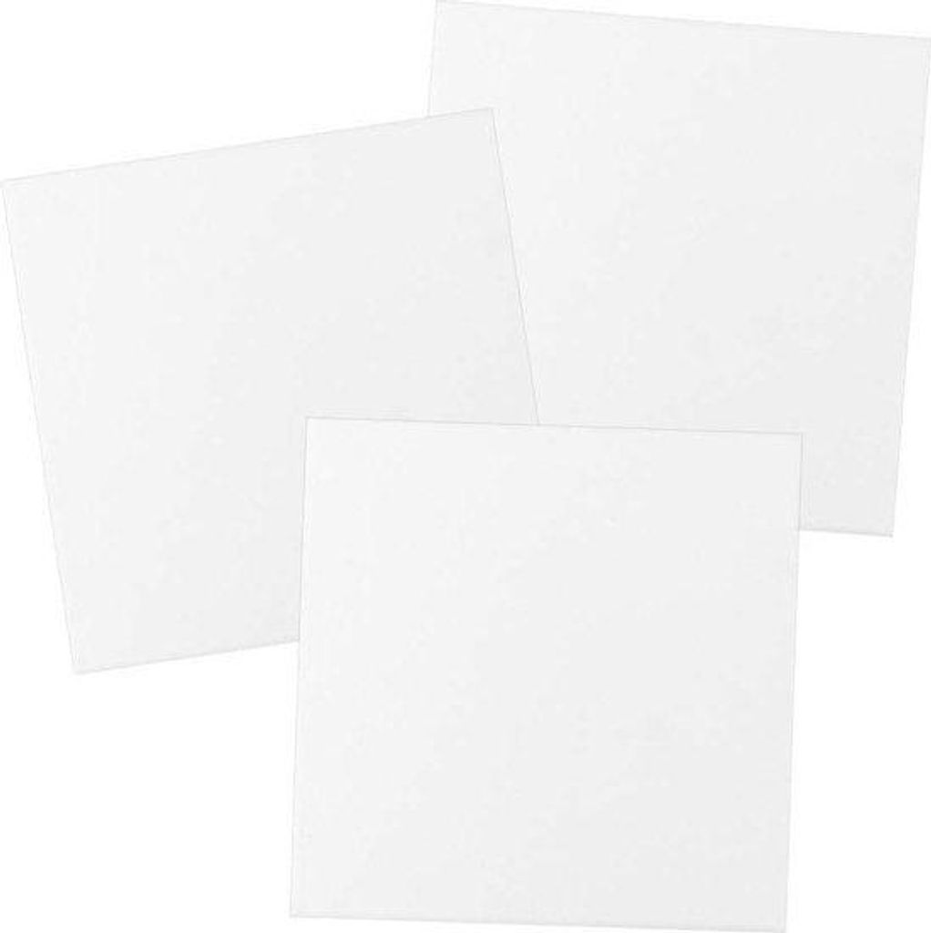 Leinwand 280g/m² weiß 30x30cm 3er Set Malerei Acryl