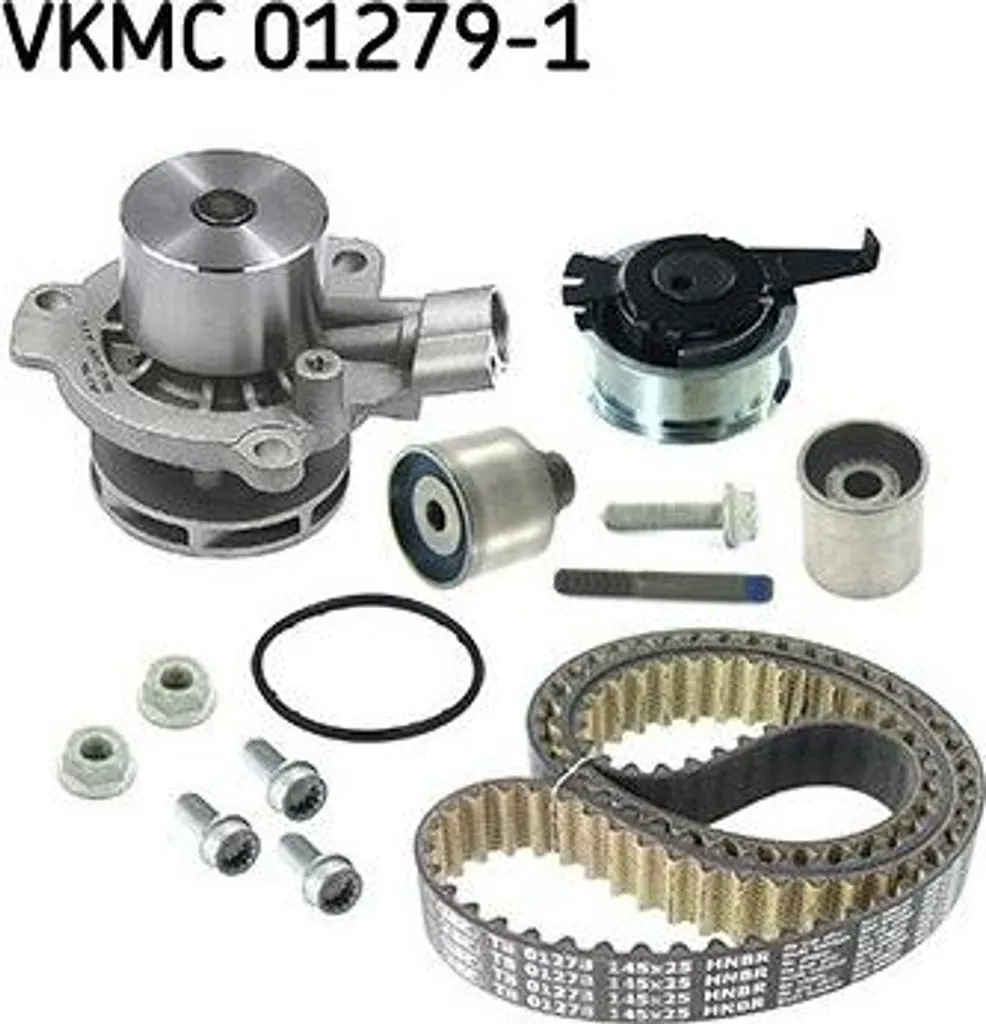 Kit distribution et pompe à eau SKF VKMC 01279-1 pour révision moteur