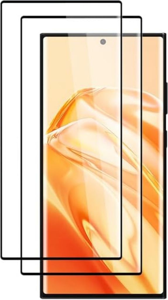 2 Stück Schutzglas für Samsung Galaxy S21 Plus Vollabdeckung 2,5D Panzerglas Displayschutzfolie