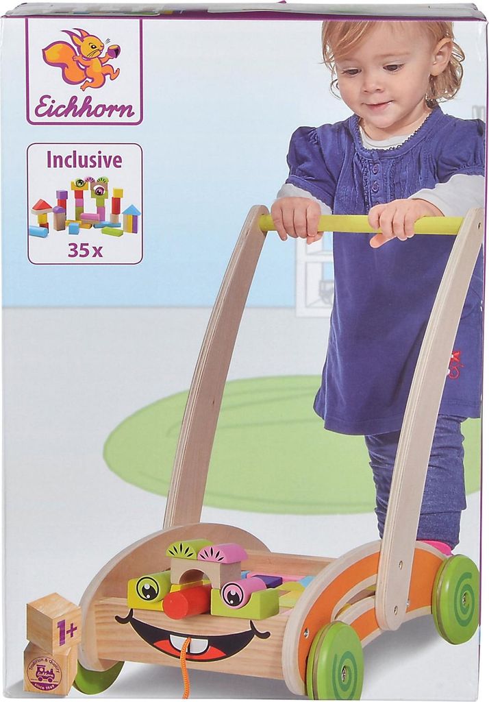 Eichhorn 100001833 - Carrello porta giochi e girelli EH Immagine del prodotto 