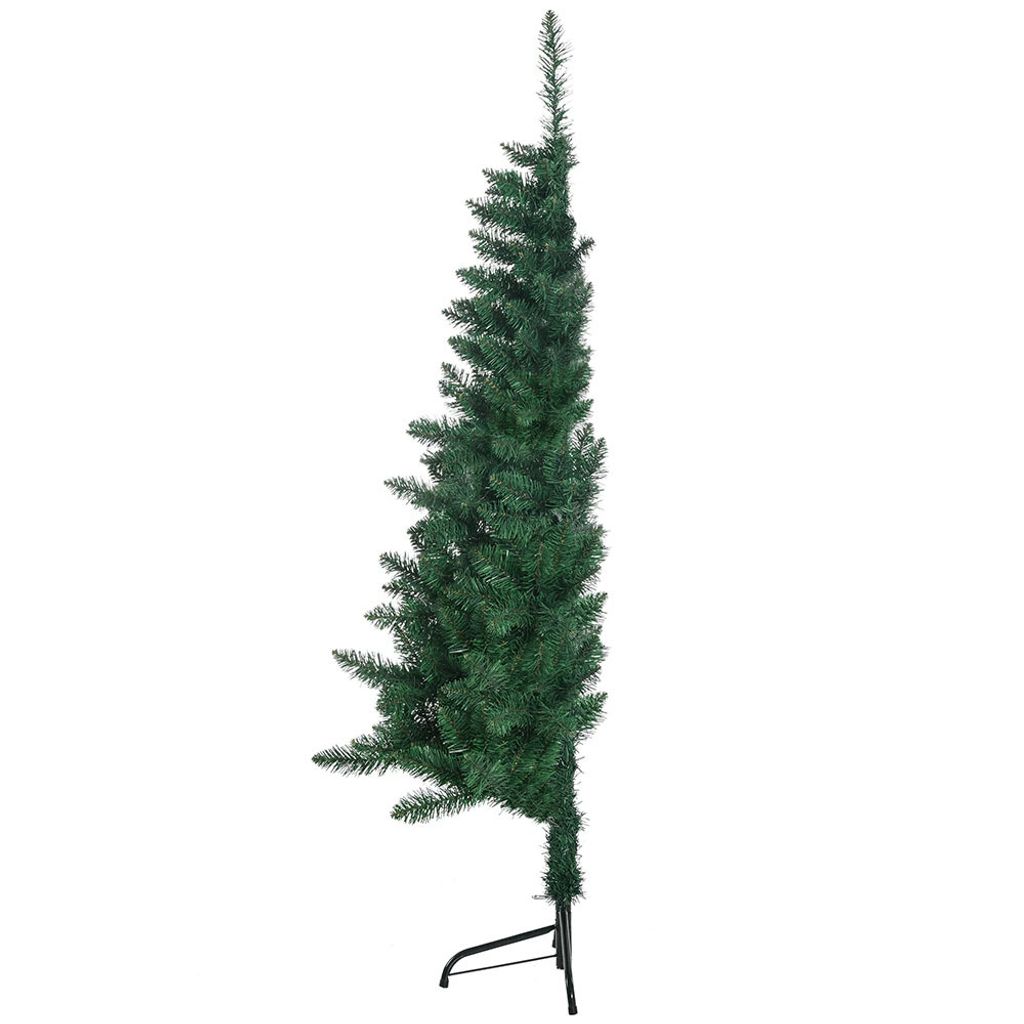 Mezzo albero di Natale artificiale da 120 cm, 140 rami Immagine del prodotto 